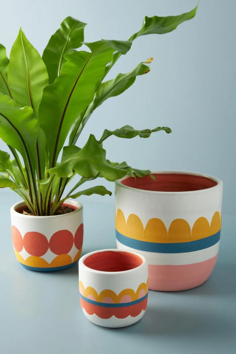 Classic Ceramic Planter — 3" Dia × 3" Height — Primary View