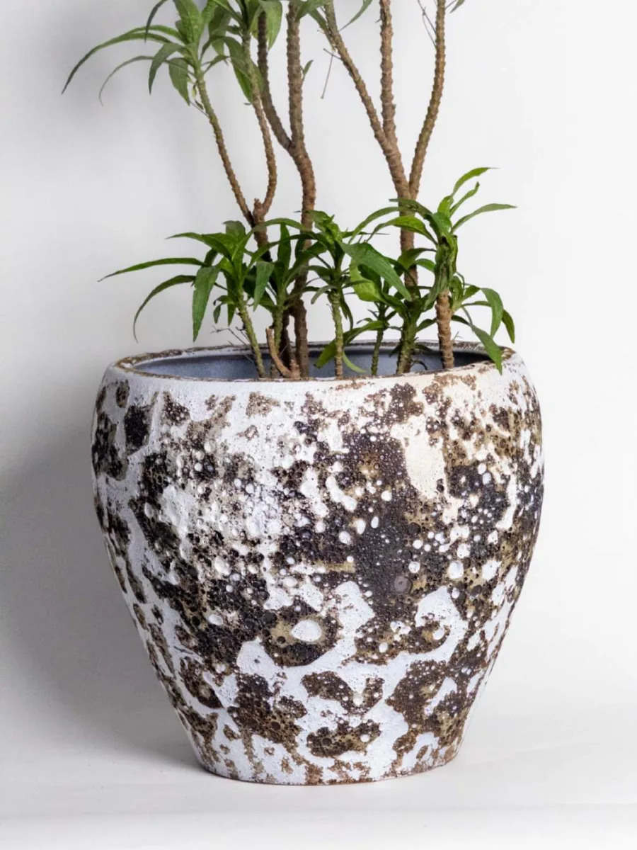 Classic Ceramic Planter Set of 3 (11" Dia × 11" Height) — Primary View