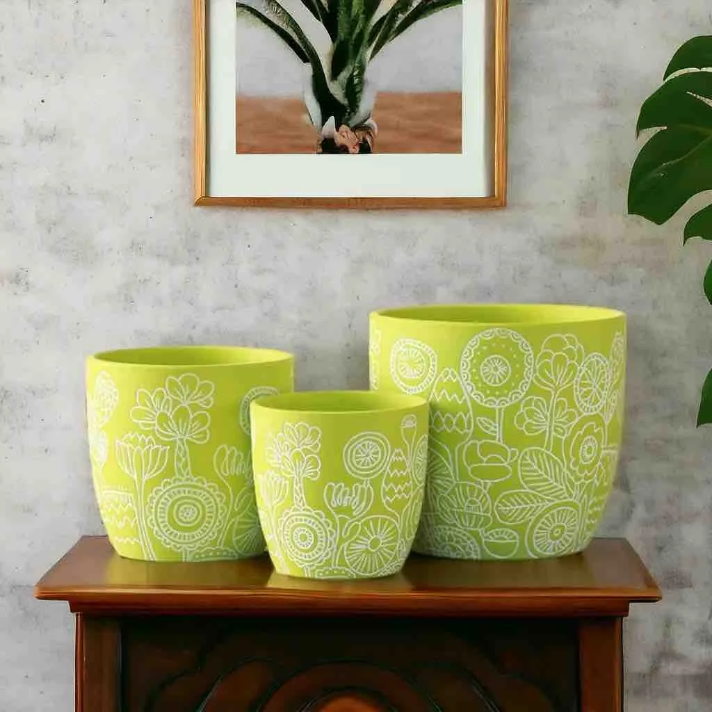 Classic Ceramic Planter — 10.5" Dia × 10.5" Height — Primary View