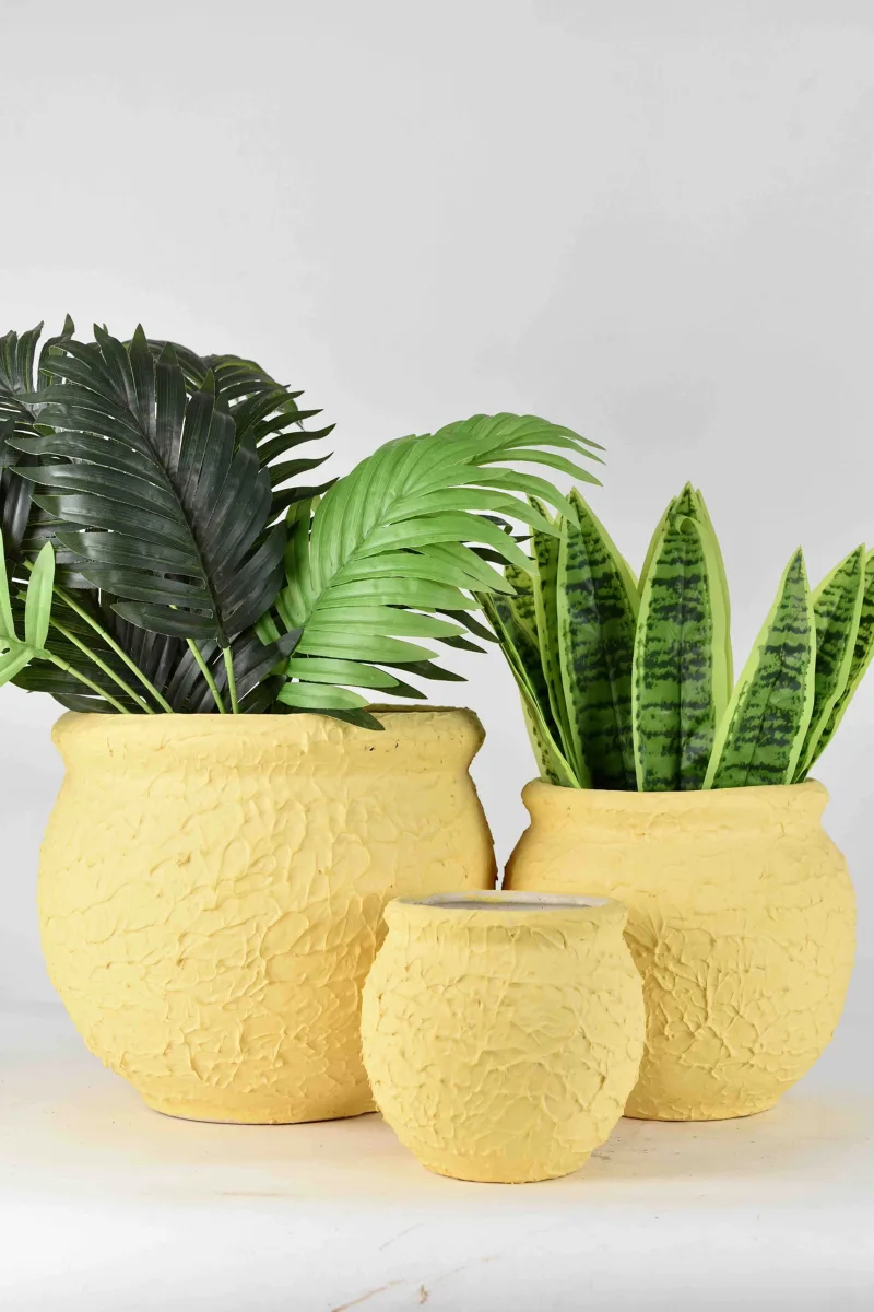 Classic Ceramic Planter Set of 4 (4" Dia) — Primary View
