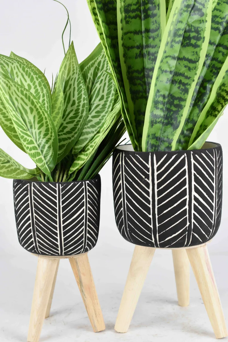 Classic Ceramic Planter Set of 3 (3" Dia) — Primary View