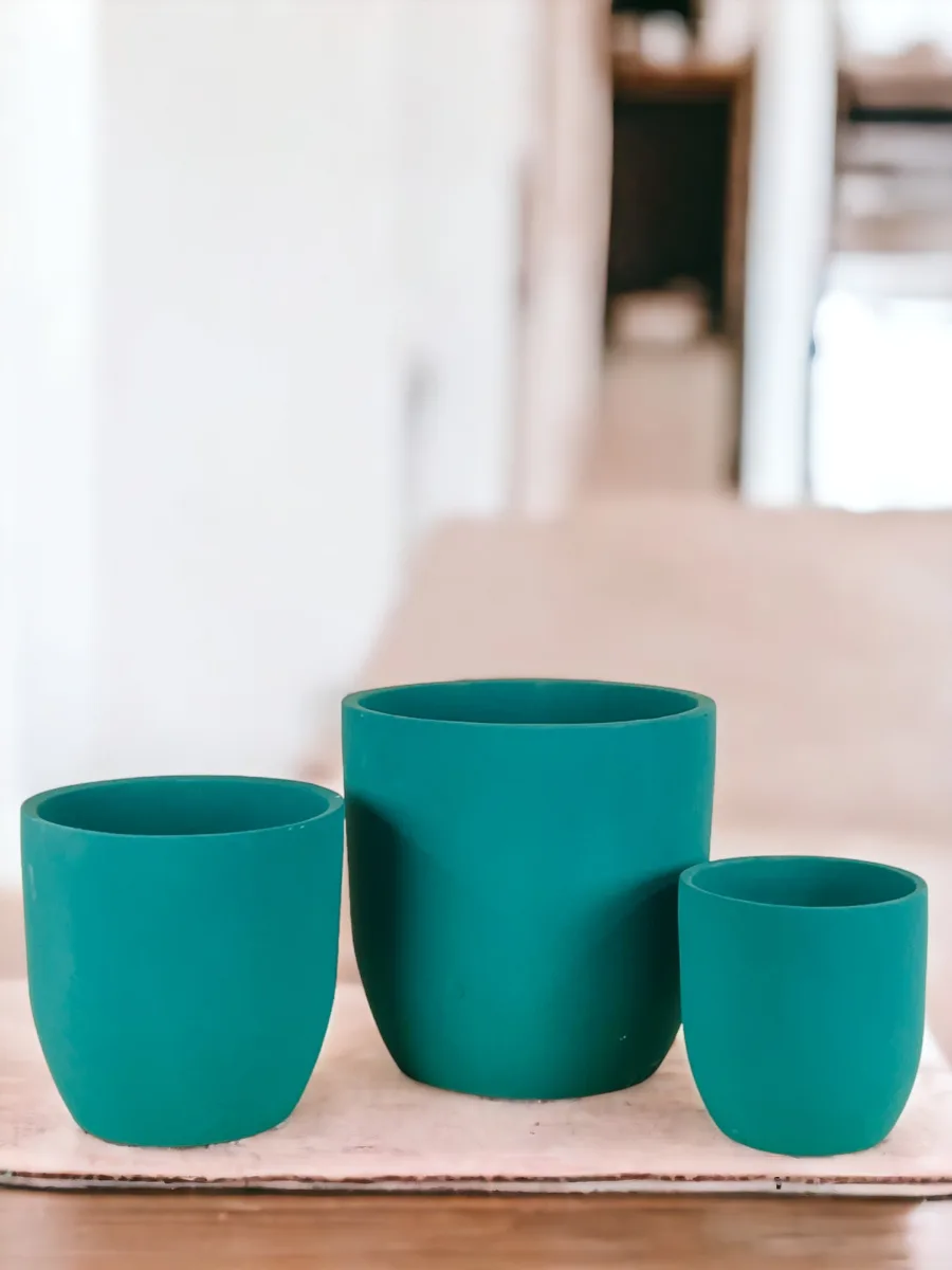 Classic Ceramic Planter Set of 3 (3" Dia) — Primary View