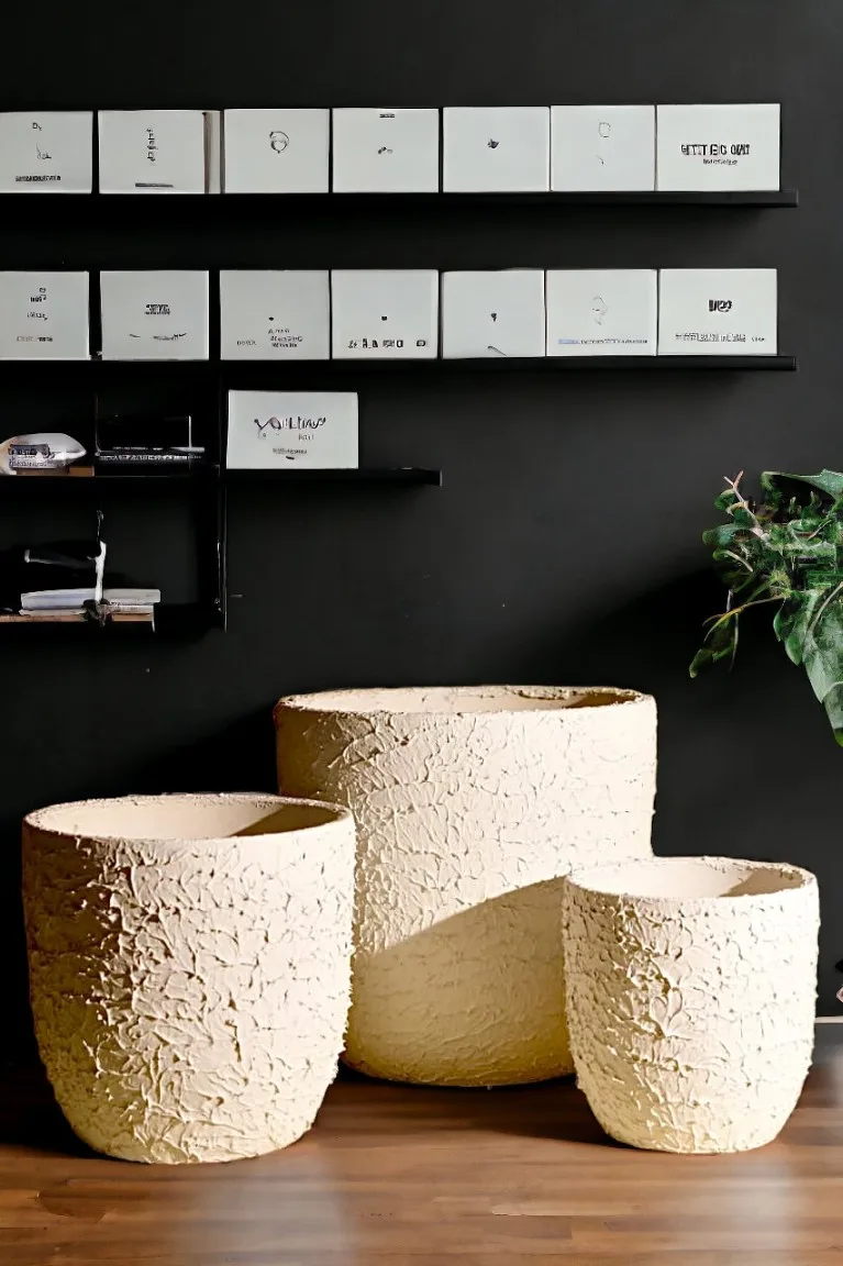 Classic Ceramic Planter Set of 3 (3" Dia) — Primary View