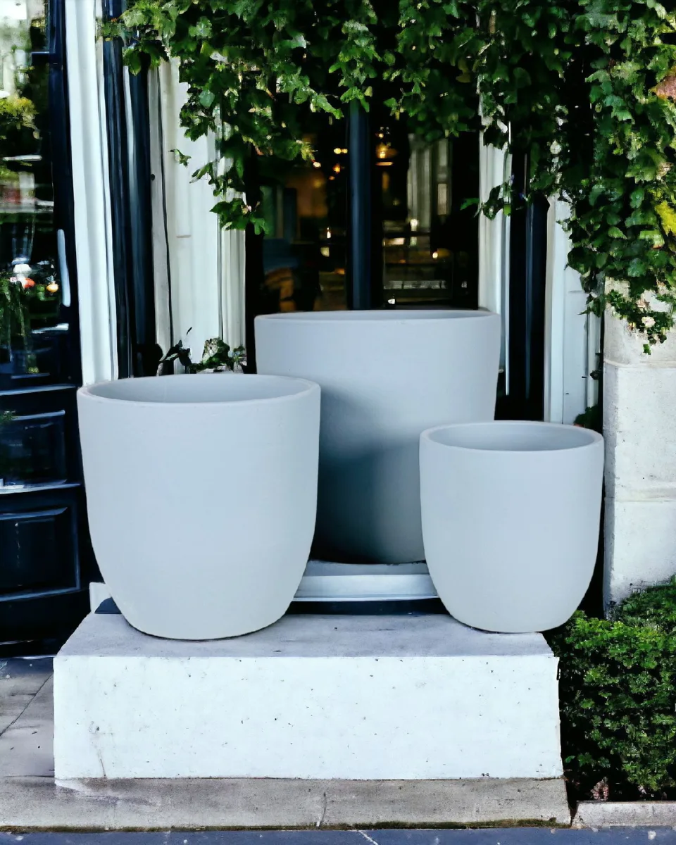 Classic Ceramic Planter Set of 3 (3" Dia) — Primary View