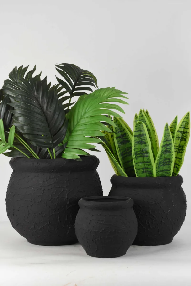 Classic Ceramic Planter Set of 3 (3" Dia) — Primary View