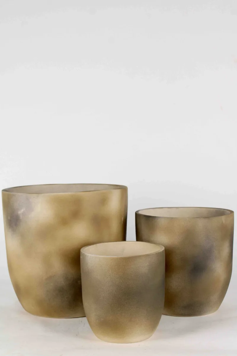 Classic Ceramic Planter Set of 3 (3" Dia) — Primary View