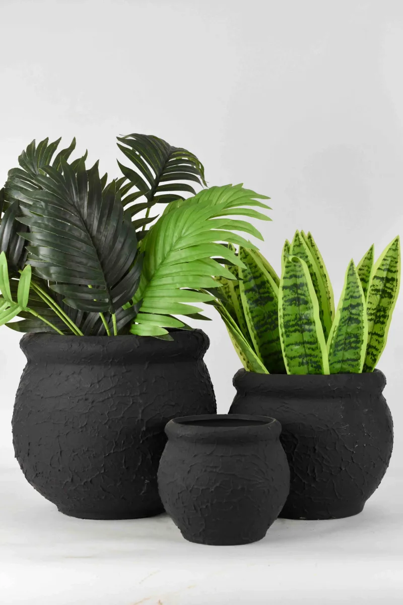 Classic Ceramic Planter Set of 3 (3" Dia) — Primary View