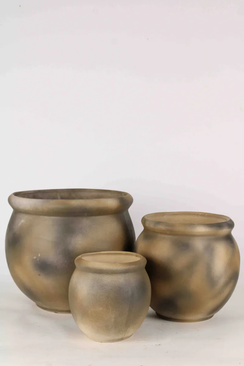 Classic Ceramic Planter Set of 3 (3" Dia) — Primary View