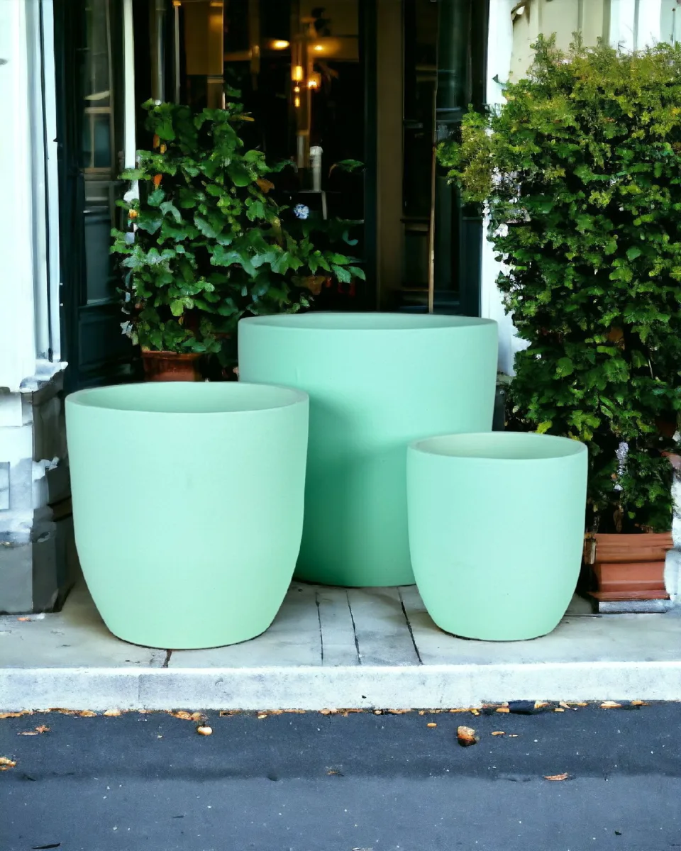 Classic Ceramic Planter Set of 3 (3" Dia) — Primary View