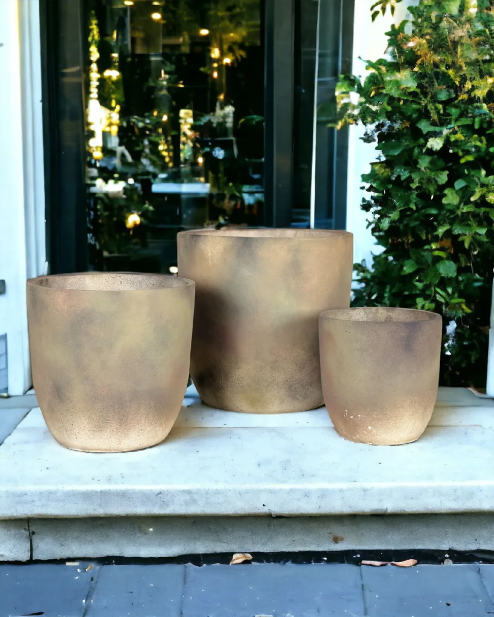 Classic Ceramic Planter — 7" Dia × 10" Height — Primary View