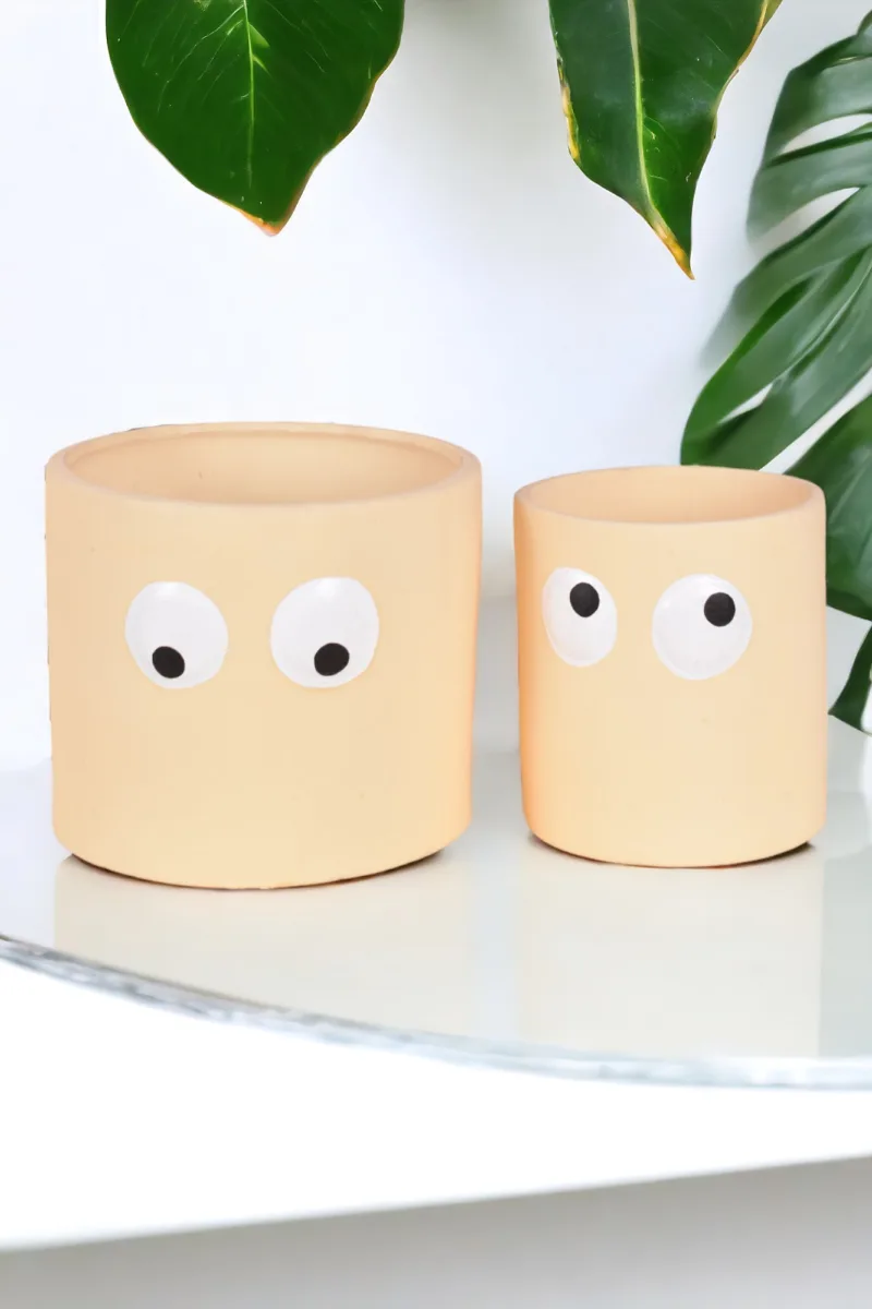 Classic Ceramic Planter — 2.5" Dia × 2" Height — Primary View