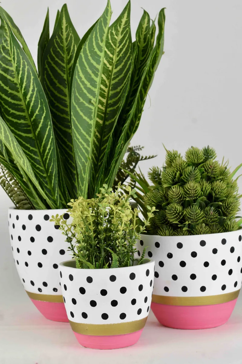 Classic Ceramic Planter — 0.4" Dia × 0.3" Height — Primary View