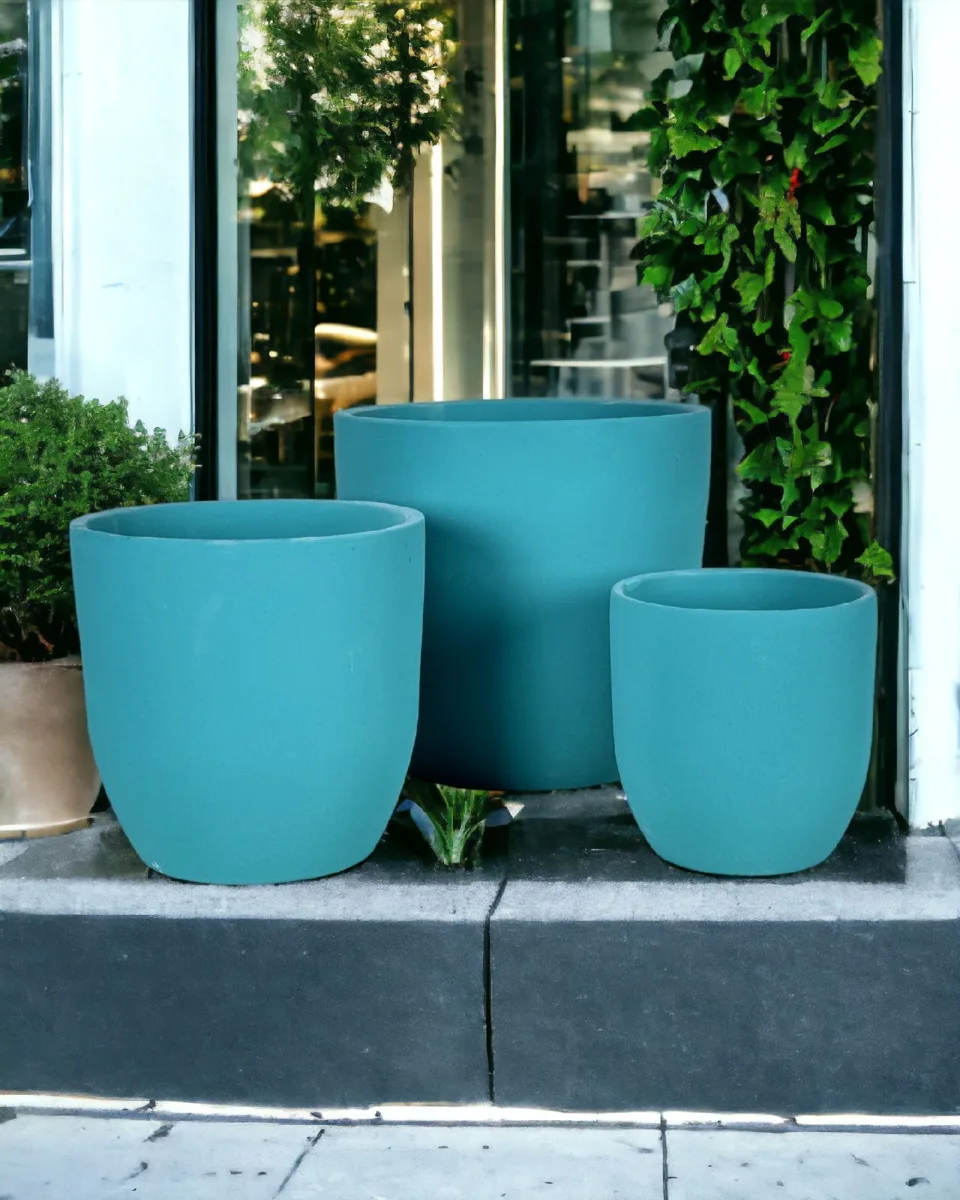 Classic Ceramic Planter Set of 3 (3" Dia) — Primary View