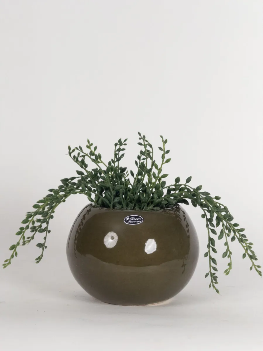 Classic Ceramic Planter Set of 3 (3" Dia) — Primary View