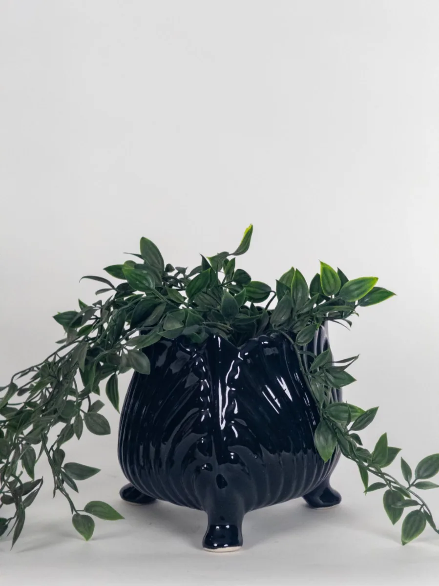 Classic Ceramic Planter — 5" Dia × 5" Height — Primary View