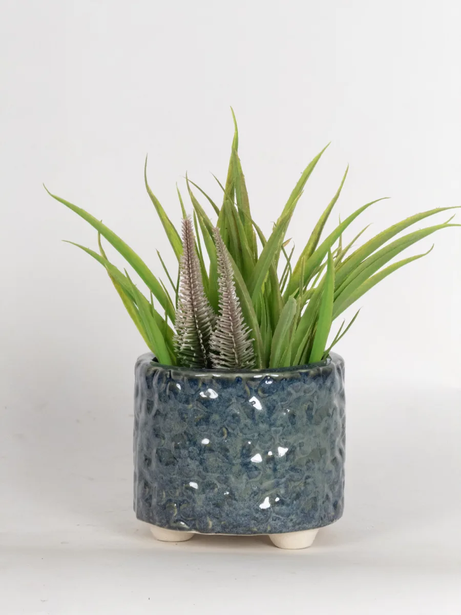 Classic Ceramic Planter — 3" Dia × 3" Height — Primary View