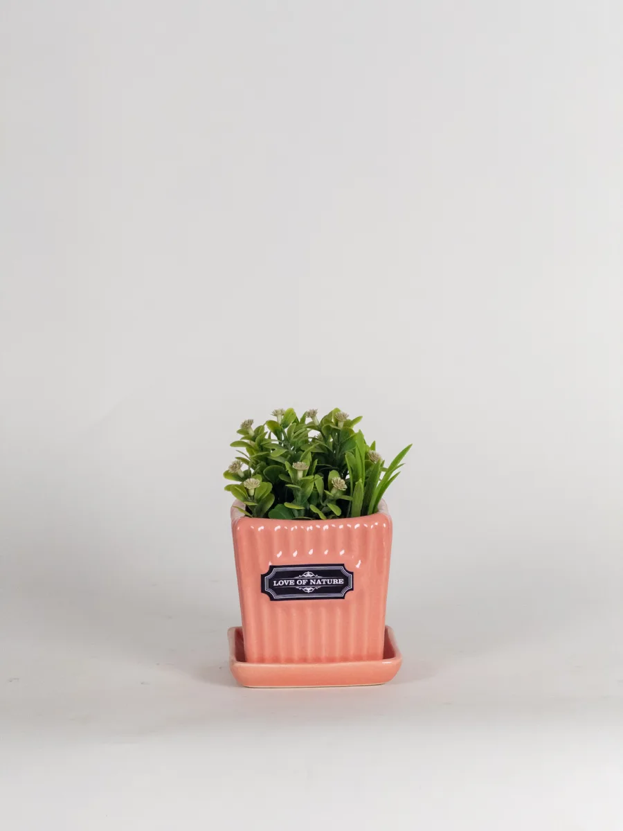 Classic Ceramic Planter — 4" Dia — Primary View