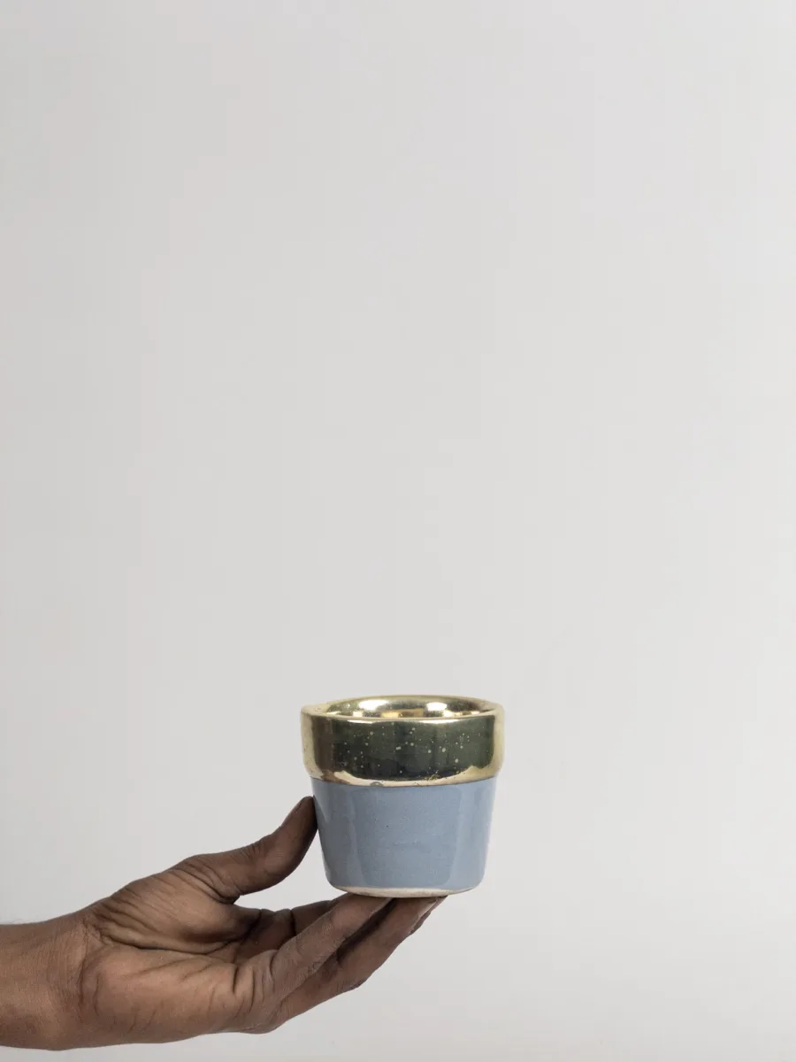 Classic Ceramic Planter — 4" Dia × 3" Height — Primary View