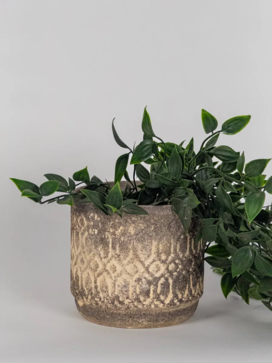 Classic Ceramic Planter — 4.5" Dia × 4.5" Height — Primary View