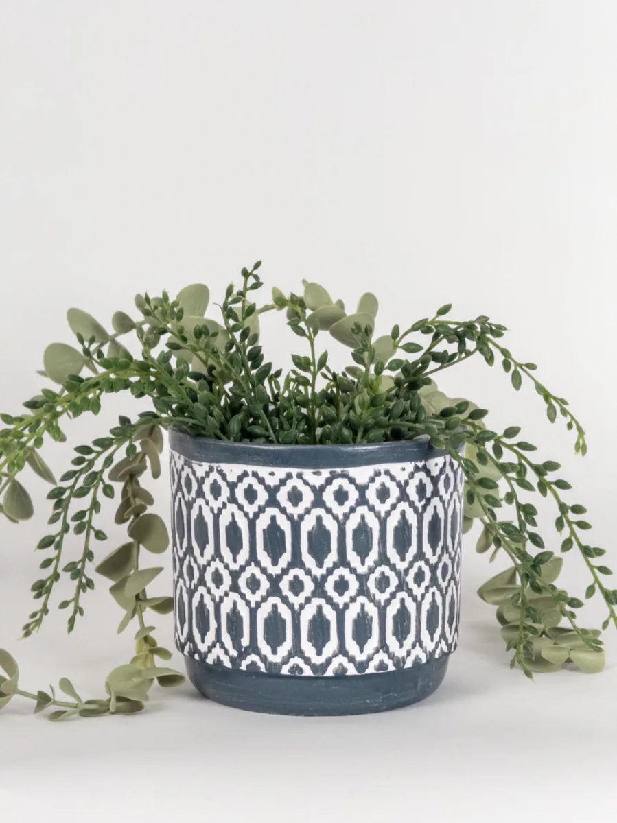 Classic Ceramic Planter — 5" Dia × 4.5" Height — Primary View