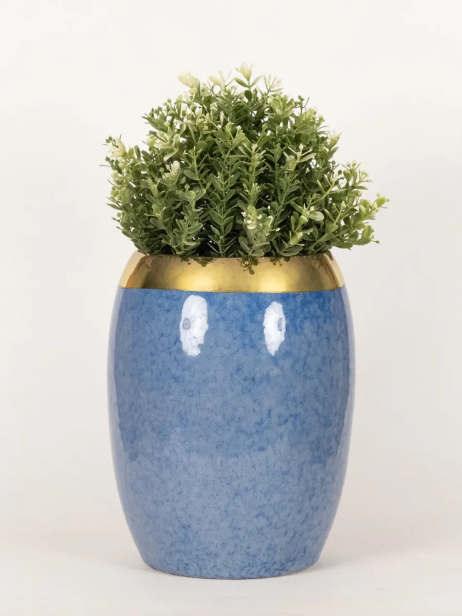 Classic Ceramic Planter — 5.7" Dia × 7" Height — Primary View