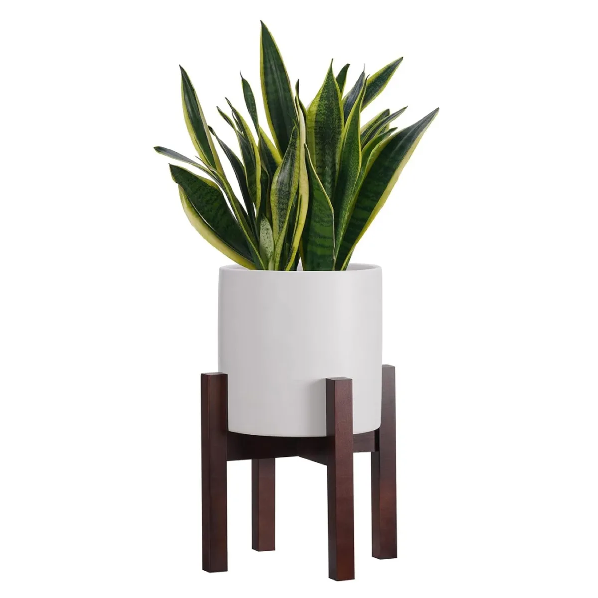 Classic Ceramic Planter — 7" Dia × 5.5" Height — Primary View