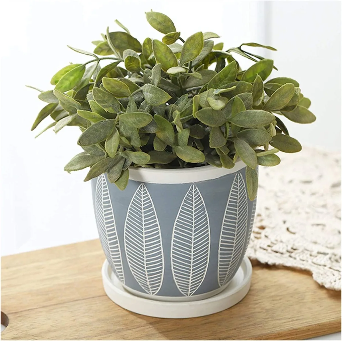 Classic Ceramic Planter — Primary View