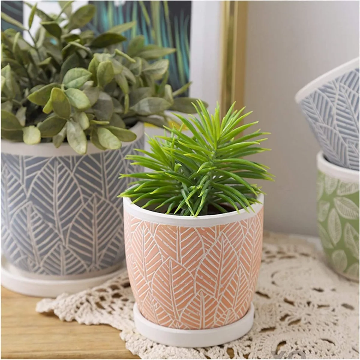 Classic Ceramic Planter — 4.5" Dia × 5.5" Height — Primary View