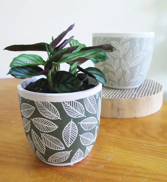 Classic Ceramic Planter — 4.5" Dia × 5.5" Height — Primary View
