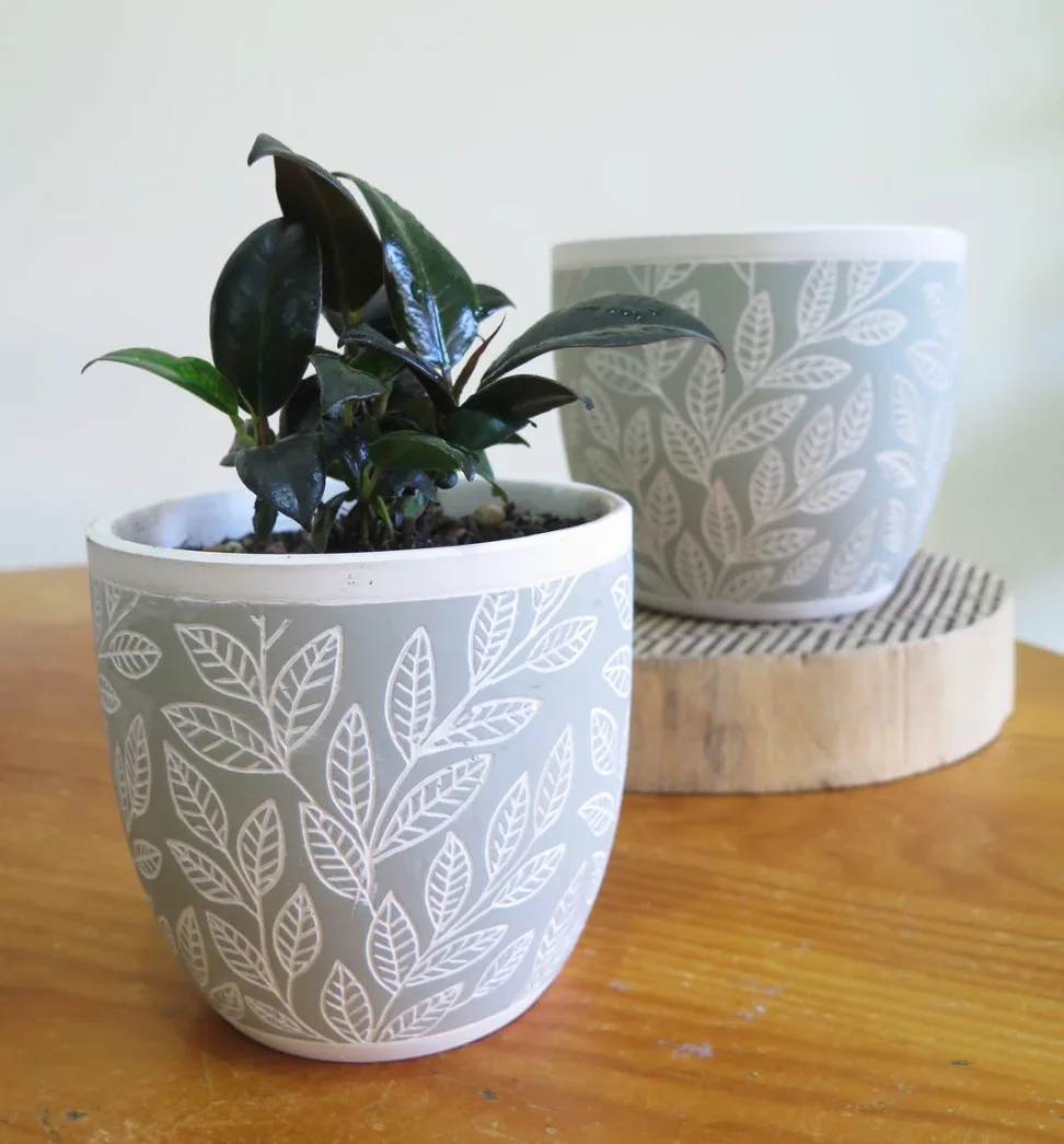 Classic Ceramic Planter — 5.5" Dia × 5.5" Height — Primary View