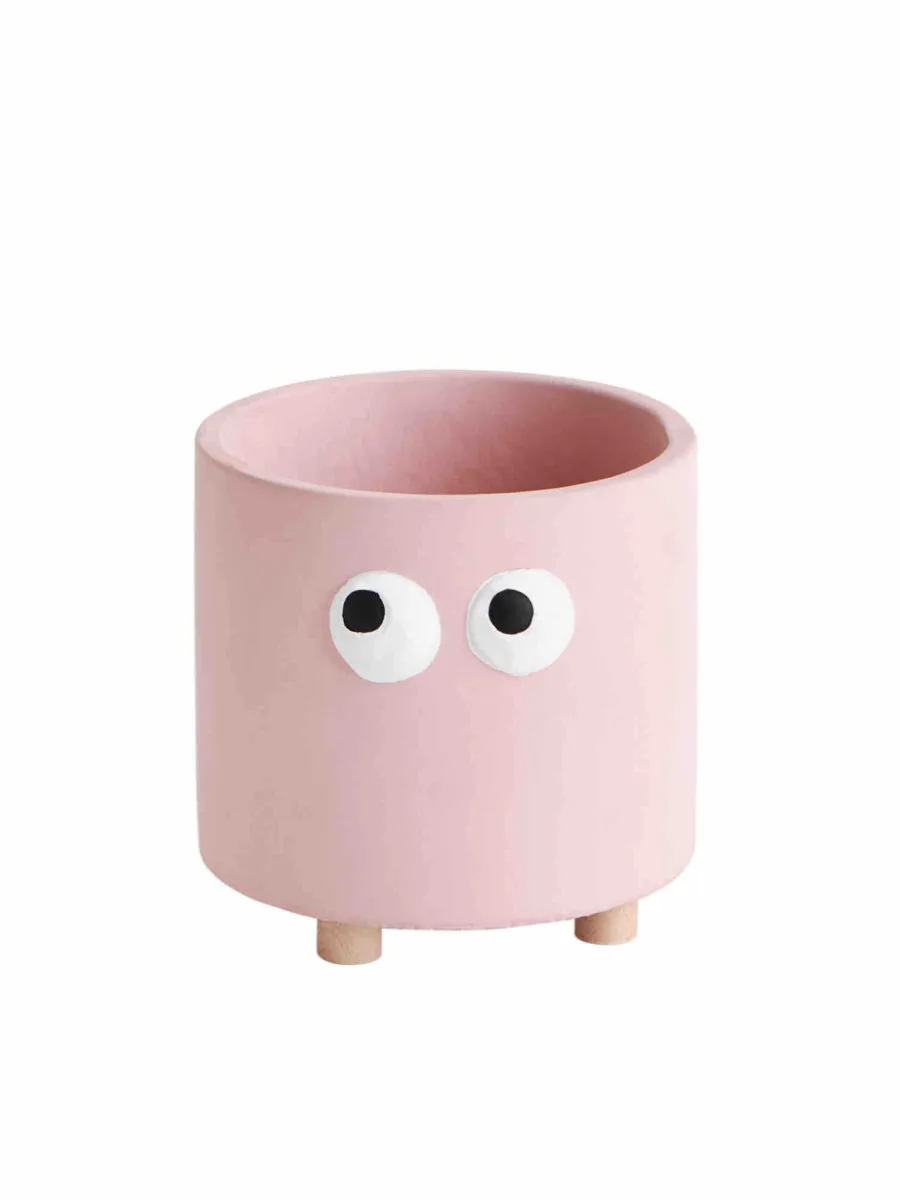 Classic Ceramic Planter — 6.5" Dia × 5.5" Height — Primary View