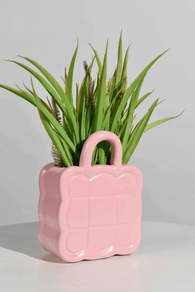 Classic Ceramic Planter — 5.5" Dia × 5" Height — Primary View