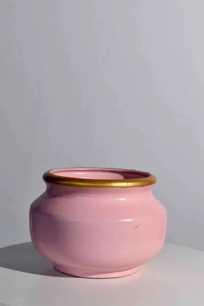 Classic Ceramic Planter — 5.5" Dia × 6" Height — Primary View