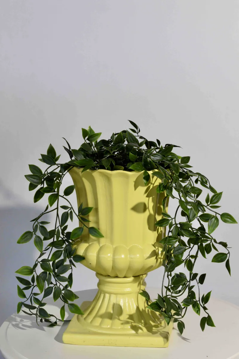 Classic Ceramic Planter — 8" Dia × 8" Height — Primary View