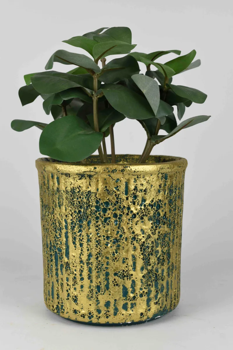 Classic Ceramic Planter — 5" Dia × 4" Height — Primary View