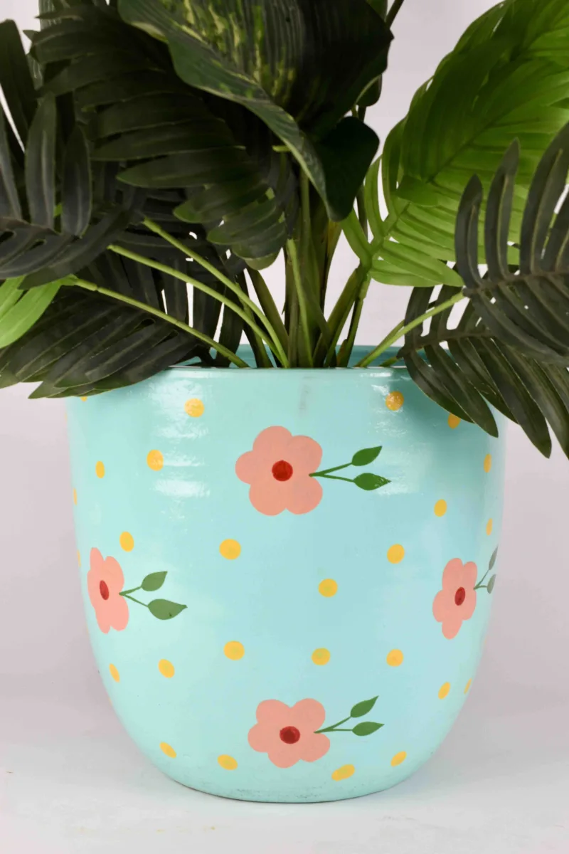 Classic Ceramic Planter — 4" Dia × 4" Height — Primary View