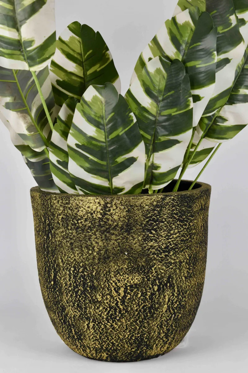 Classic Ceramic Planter — 10" Dia × 10" Height — Primary View
