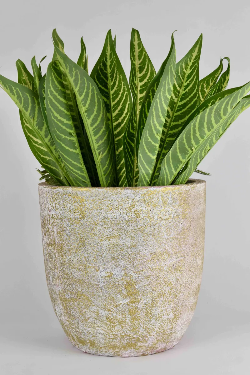 Classic Ceramic Planter — 12" Dia × 12" Height — Primary View