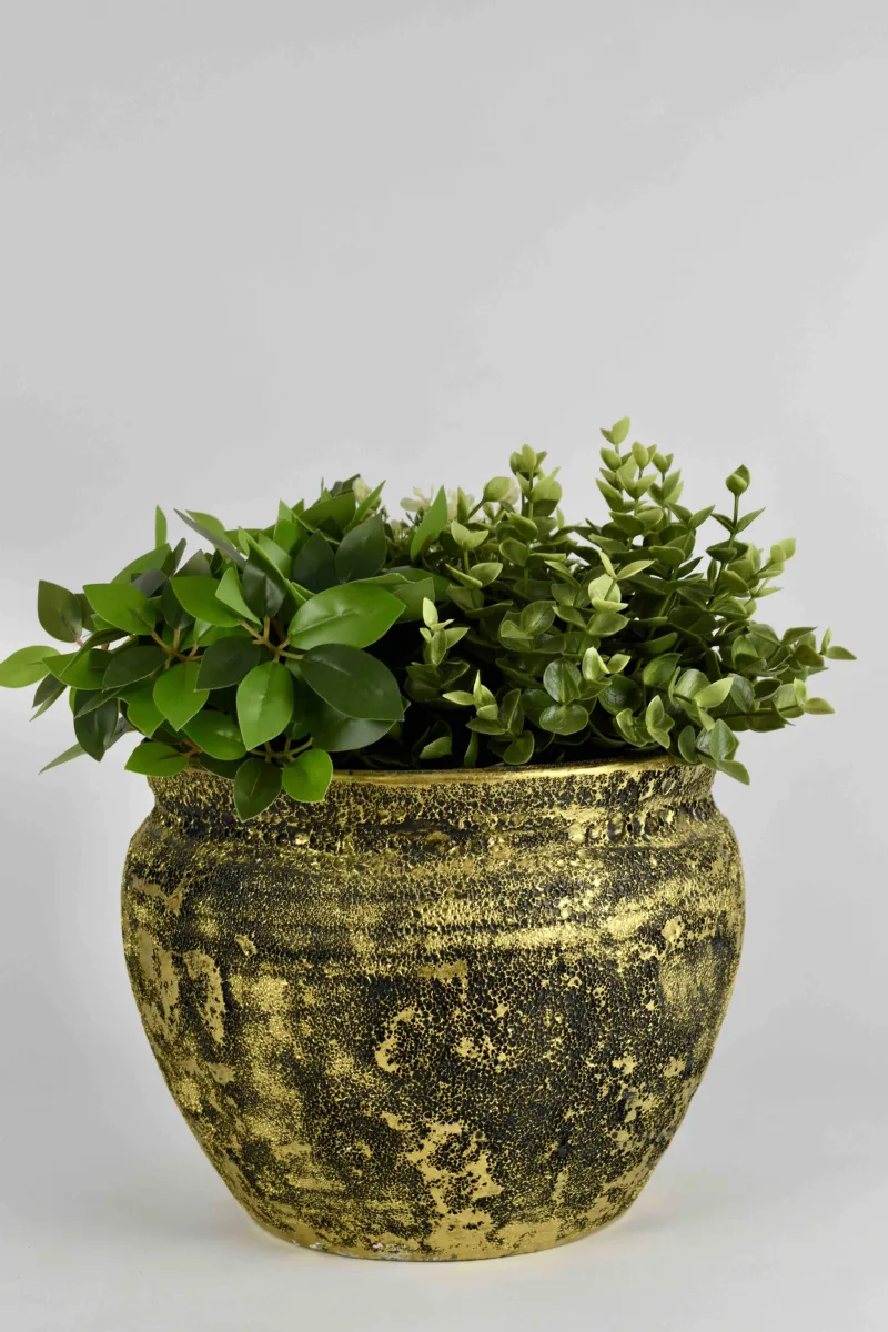 Classic Ceramic Planter — 7.5" Dia × 8" Height — Primary View