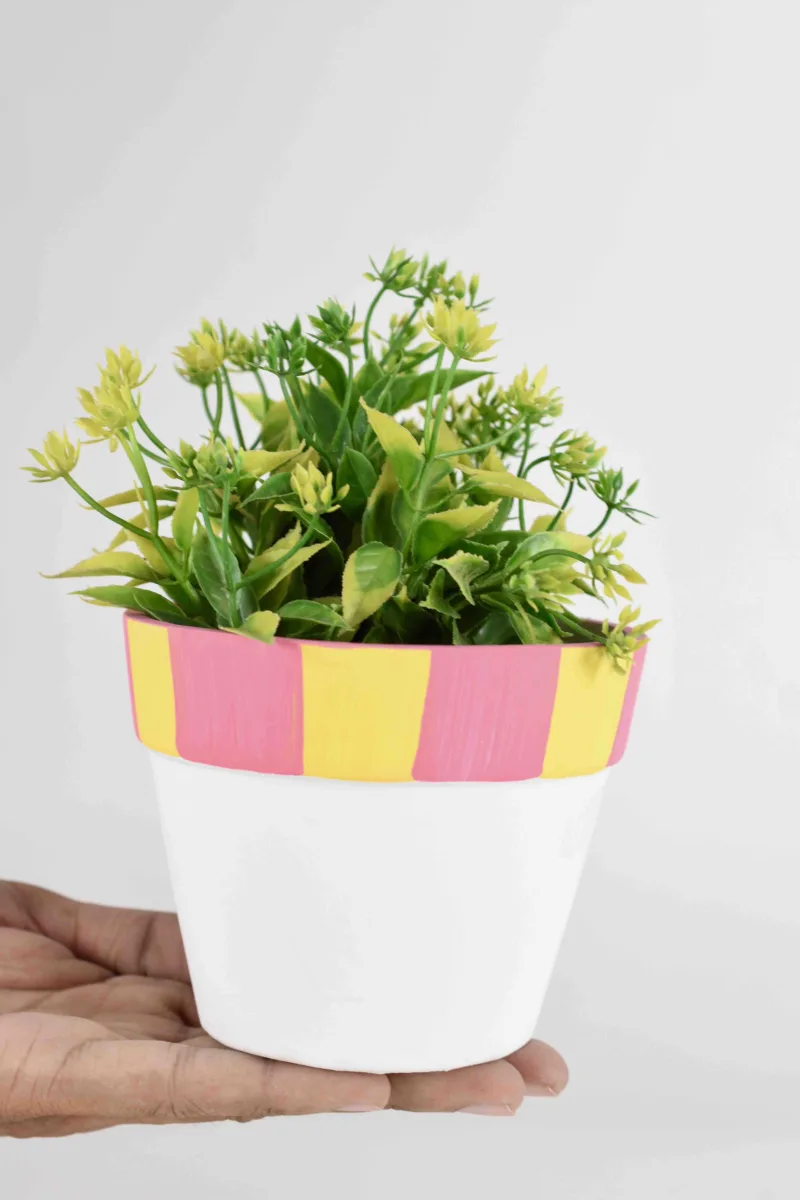 Classic Ceramic Planter — 9.5" Dia × 4" Height — Primary View