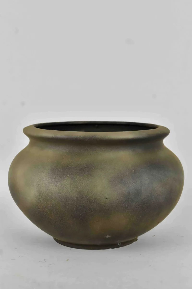 Classic Ceramic Planter — 5" Dia × 4" Height — Primary View