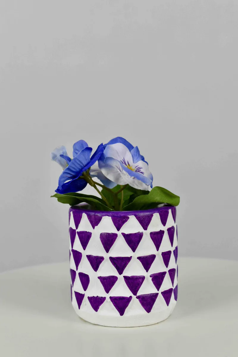 Classic Ceramic Planter — 6" Dia × 6" Height — Primary View