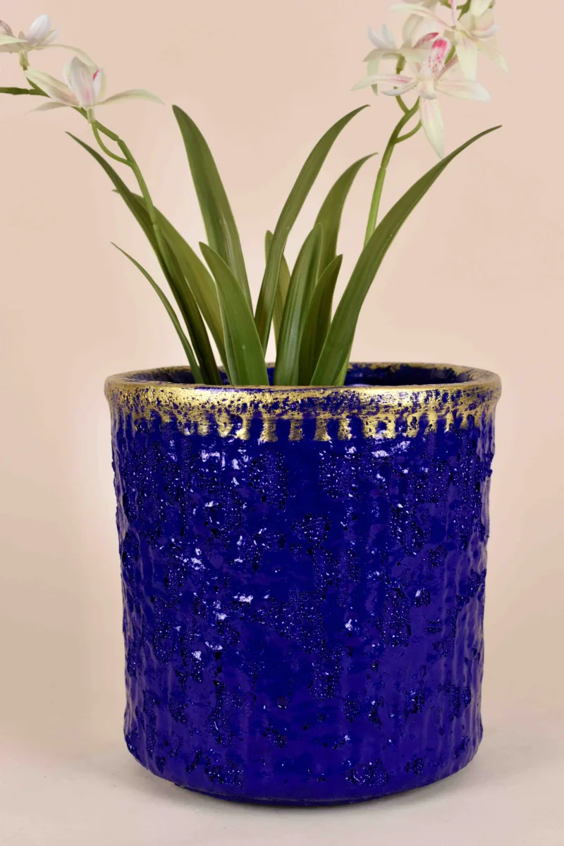 Classic Ceramic Planter — 9" Dia × 10" Height — Primary View