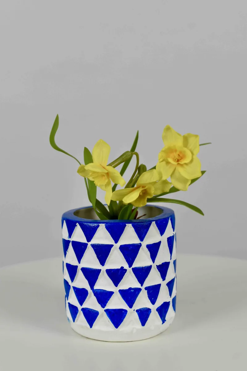 Classic Ceramic Planter — 7.5" Dia × 8" Height — Primary View