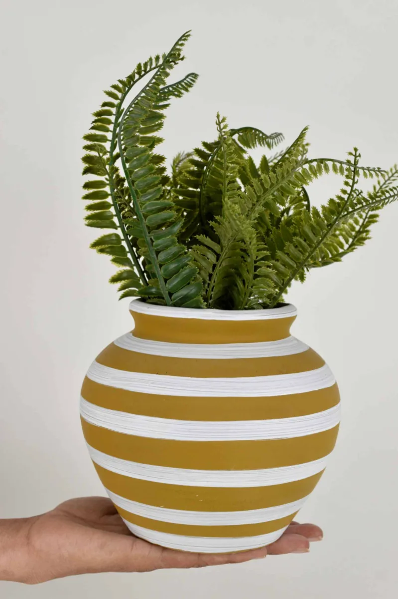 Classic Ceramic Planter — 3" Dia × 3" Height — Primary View