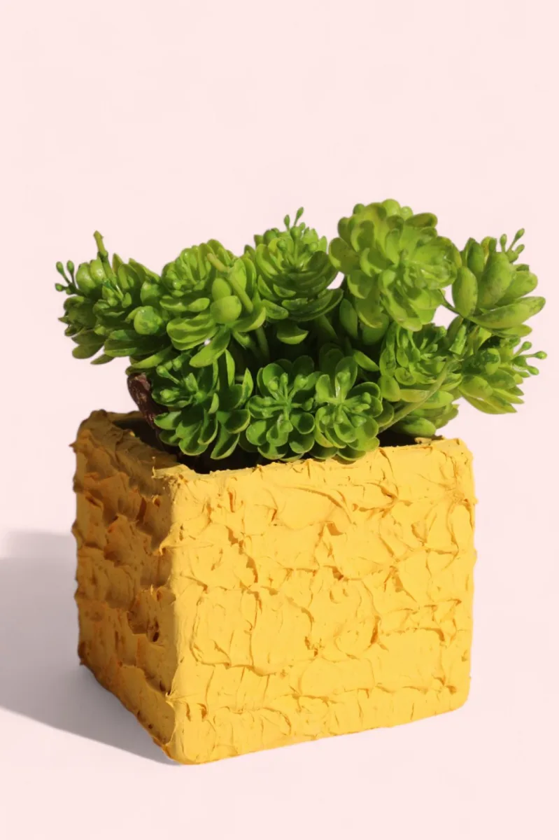 Classic Ceramic Planter — 5" Dia × 4" Height — Primary View