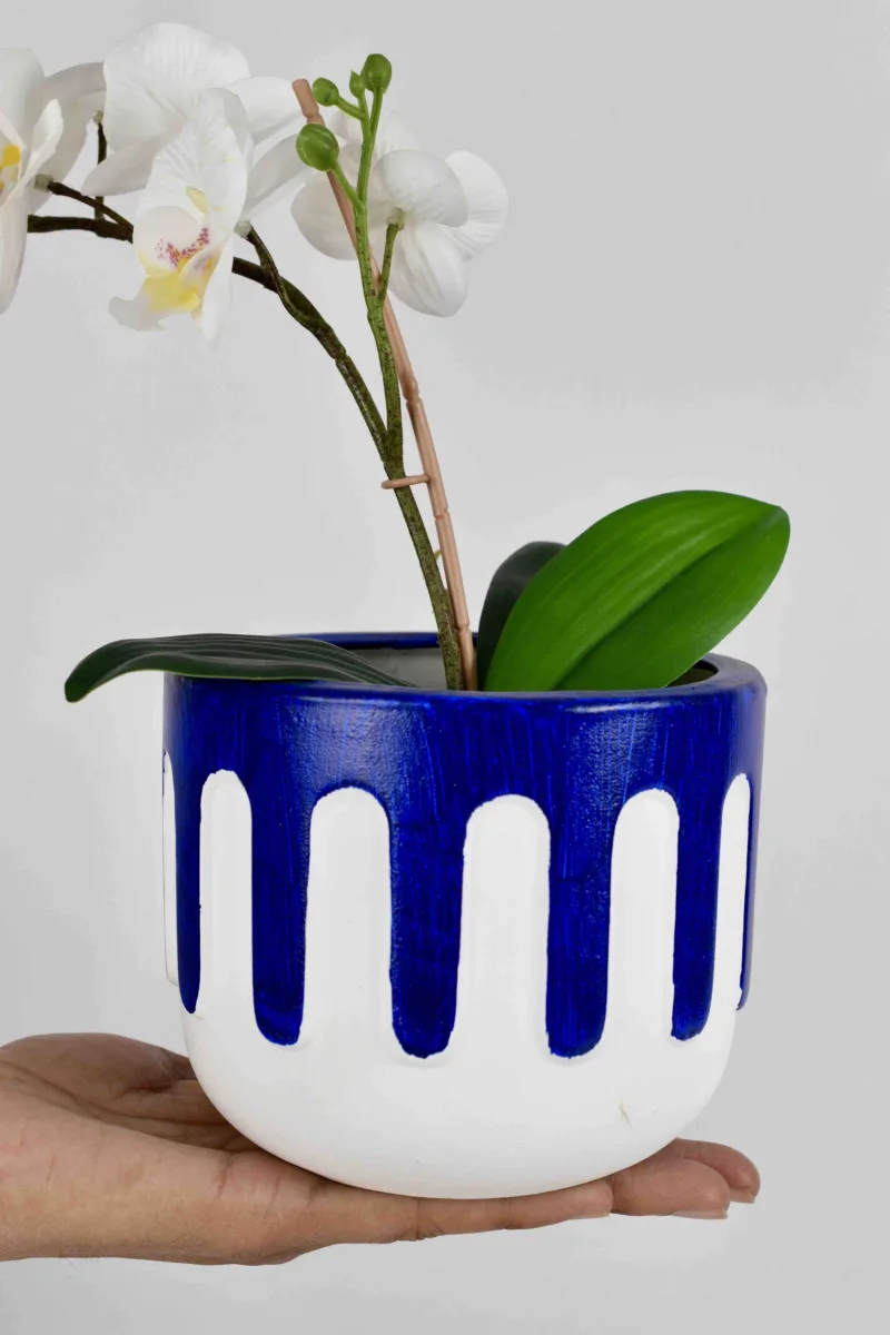 Classic Ceramic Planter — 5.5" Dia × 3" Height — Primary View