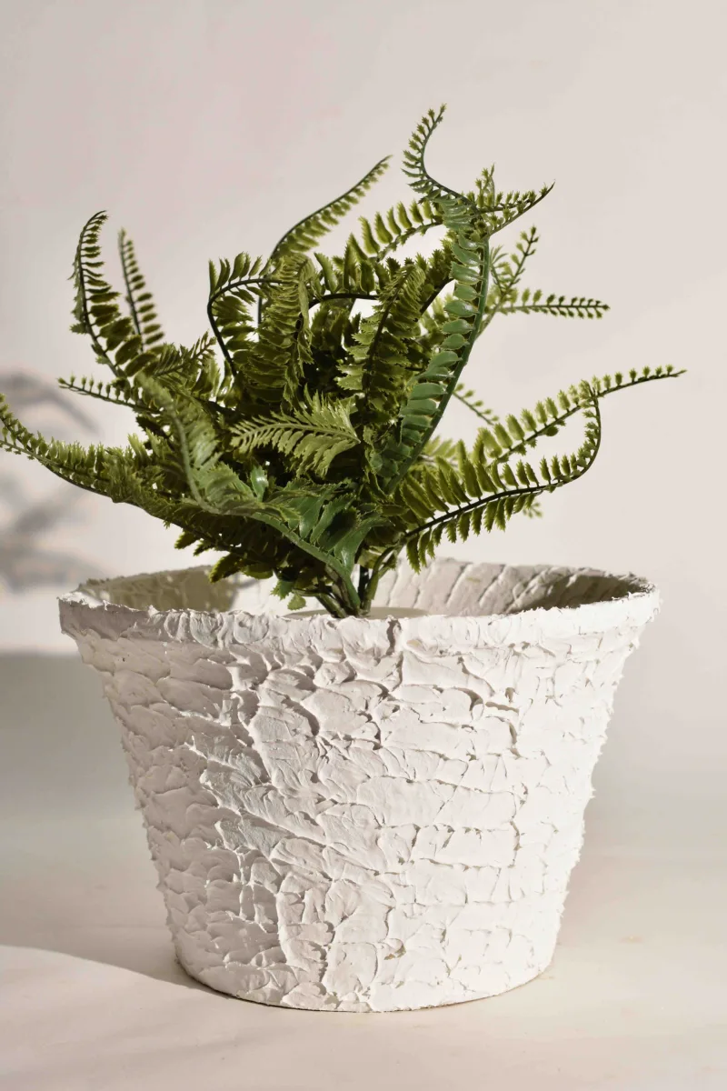 Classic Ceramic Planter — 5" Dia × 4" Height — Primary View