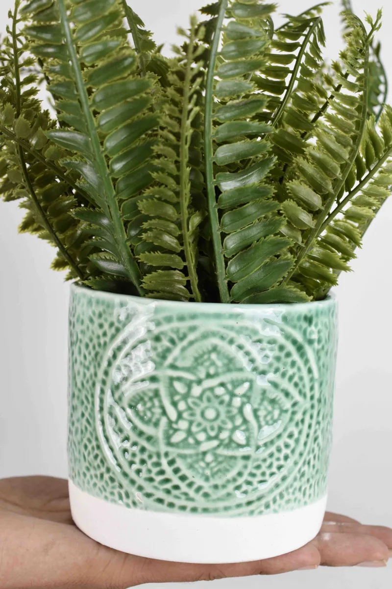 Classic Ceramic Planter — 9" Dia — Primary View