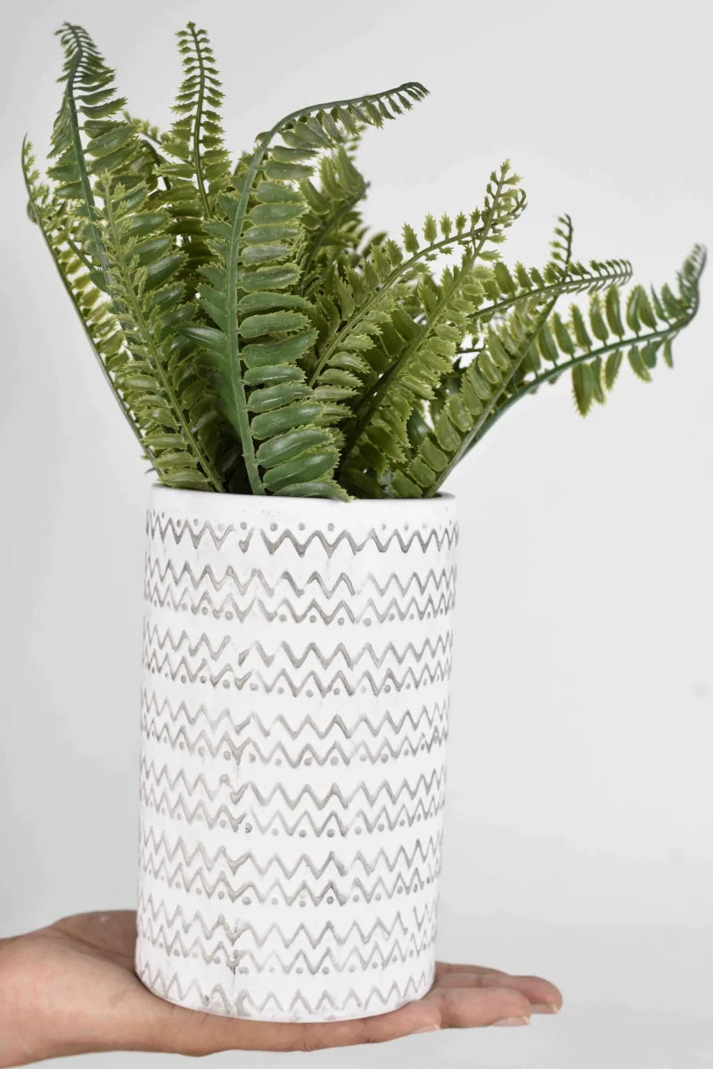 Classic Ceramic Planter — 4.5" Dia × 4.5" Height — Primary View
